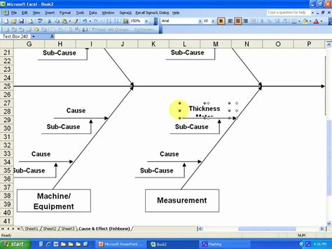 Fishbone Diagram Excel 2016 - thinfasr