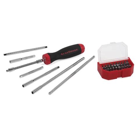 GearWrench Ratcheting Screwdriver Set (39 per Pack)-8939 - The Home Depot