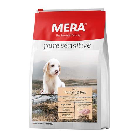 Mera Pure Sensitiv Puppy Truthahn Reis Trockenfutter Hundefutter