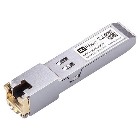 Sfp Copper Transceiver Gbase T Cat A M Transceivers Hifiber