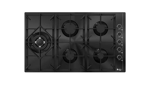 Purity Gas Hob 5 Burners Heavy Duty 90 Cm Black Hpt905g