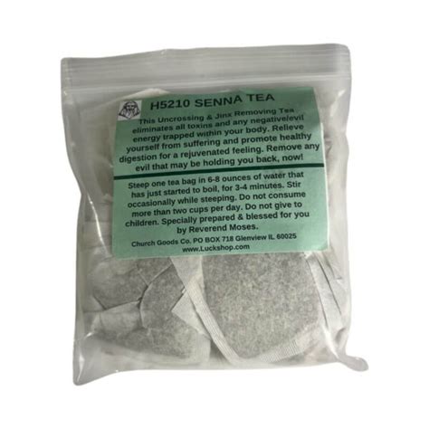 Senna Herbal Tea 36 Bags Luckshop