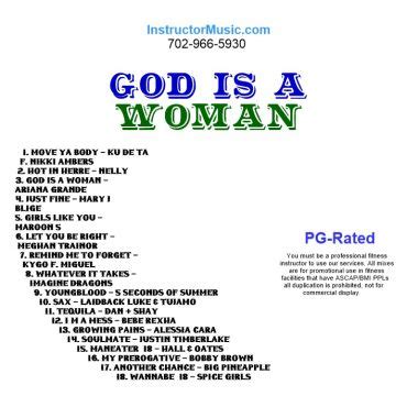 God Is a Woman - Instructor Music | Workout Music | Exercise Music