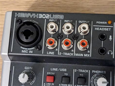 Behringer Xenyx Usb Usb Mixer