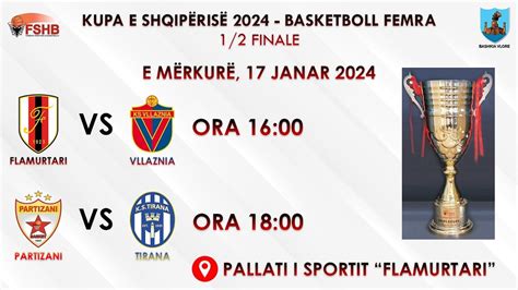 Kupa E Shqiperise Basketboll Femra Flamurtari Vllaznia Youtube