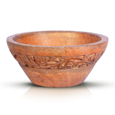 Millwood Pines Tomar Handmade Wood Decorative Bowl Wayfair