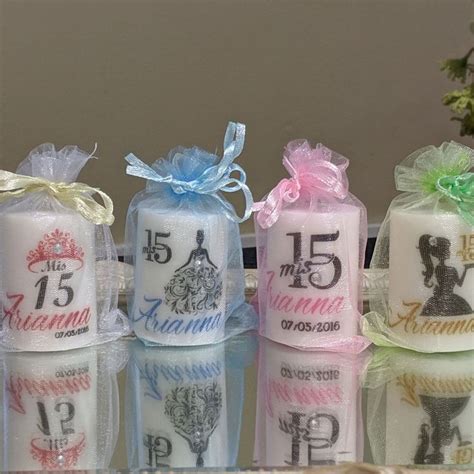 Set Of 12 Quinceañera Favors Quince Sweet 16 Party Favors