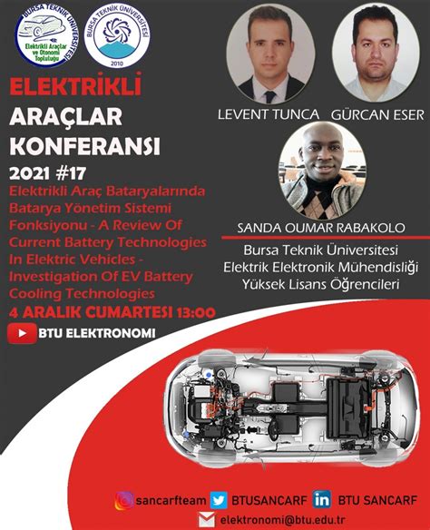 Elektrikli Ara Bataryalar Nda Batarya Y Netim Sistemi Konferans