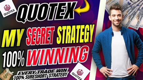 Quotex 100 Winning Strategy Live Trade Quotex Sureshort Strategy