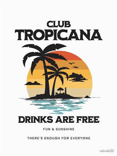 Tropicana T Shirt For Sale By Winnie33 Redbubble Club T Shirts