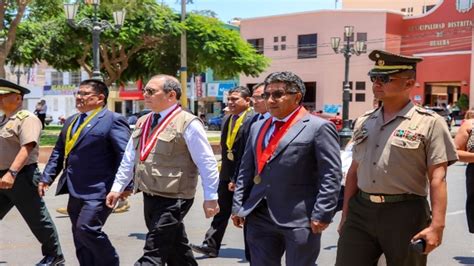 Presidente del Poder Judicial visita el distrito histórico de Huaura y