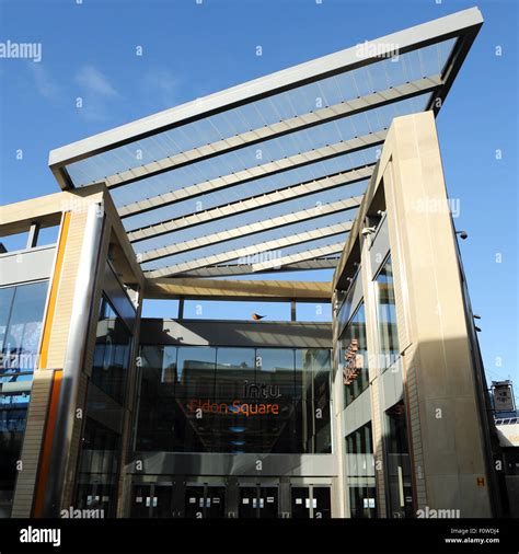 The Facade Of The Intu Eldon Square In Newcastle Upon Tyne England