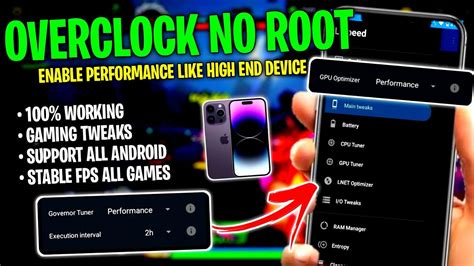 Max 60 120 Fps Overclock Android No Root To Fix Lag Fps Drops