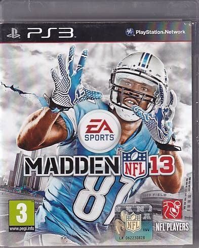 25 Madden NFL 13 PS3 B Grade Genbrug