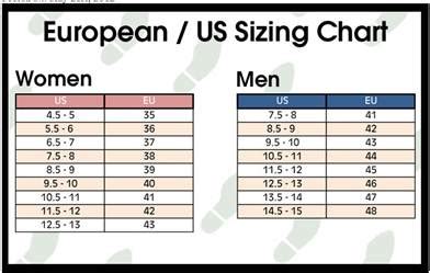 Clothing Size Conversion Charts For Shopping Abroad, 51% OFF