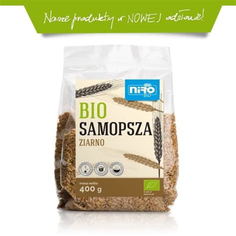 Bio Samopsza Ekologiczna 400 G Ziarno WELLNESSI