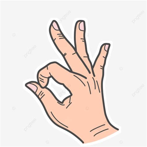 Hand Gesture Okay Symbol, Hand, Finger, Ok Gesture PNG Transparent Clipart Image and PSD File ...