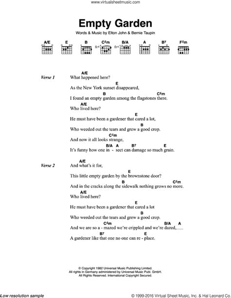 U2 One Guitar Chords