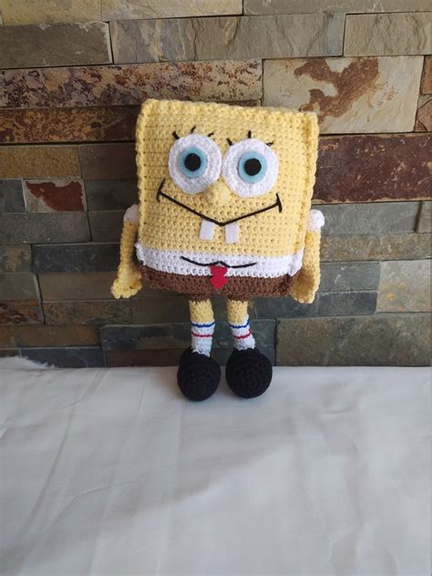 Bob Esponja Squarepants Amigurumi Bundle Crochet Peluche Bob