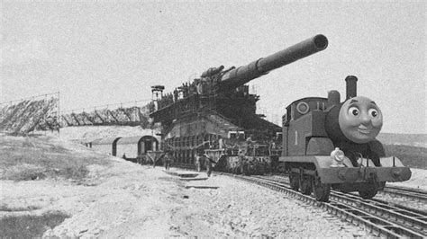 Did Thomas The Tank Engine Pull The Schwerer Gustav Railway Gun Youtube