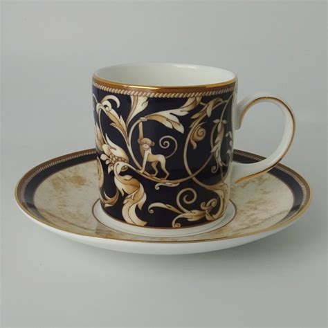 Koffiekop Can Met Schotel Wedgwood Cornucopia Regina Servies