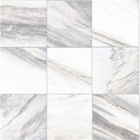 Allen Roth Sovereign Stone Pearl 12 In X 12 In Glazed Porcelain Stone Look Floor And Wall Tile