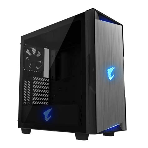 Aorus Gabinete Gamer C300 Glass Mid Tower Rgb Etchile