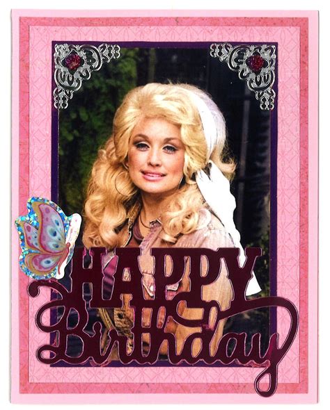 Dolly Parton Birthday Card - Etsy