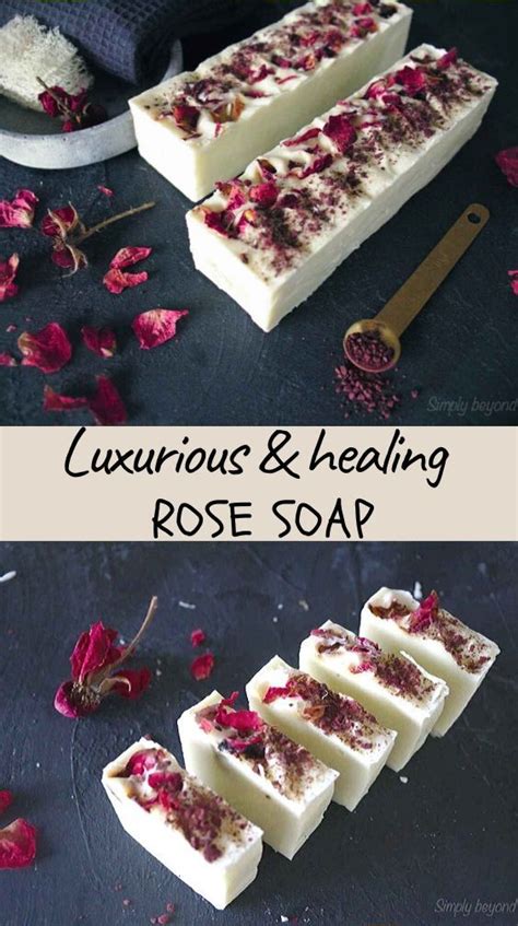 How To Make Rose Soap To Smooth Your Skin Homemade Soap Recipes