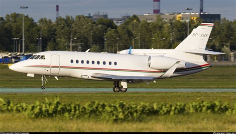 Sp Ark Private Dassault Falcon Ex Photo By Rafal Pruszkowski Id