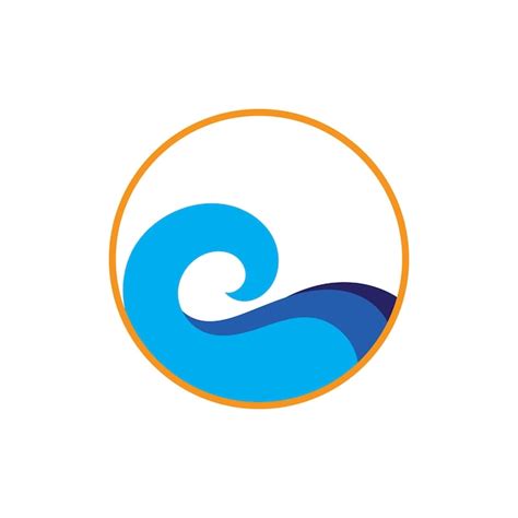 Premium Vector Wave Logo Graphic Symbols Of Ocean Or Flowing Sea