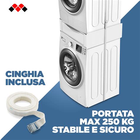 Torre Extra L Meliconi Kit Sovrapposizione Lavatrice Asciugatrice