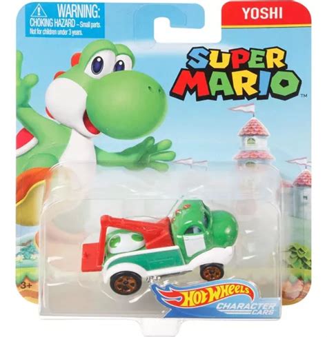 Hot Wheels Super Mario Character Cars Yoshi Mercadolibre