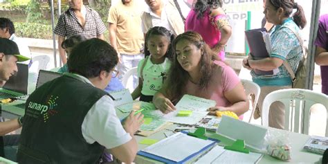 Sunarp Pone En Marcha Servicio Agente Y Realiza Expoferia En La Regi N