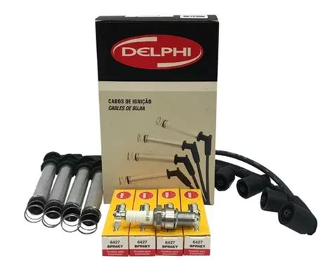 Juego Cables Delphi Y Bujias Ngk Chevrolet Celta 1 4 8v