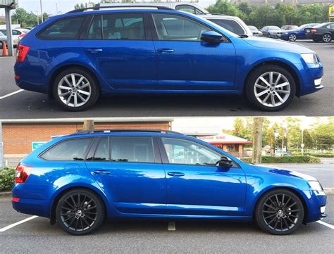 Lowering Springs H R Before And After VRS Page 2 Skoda Octavia