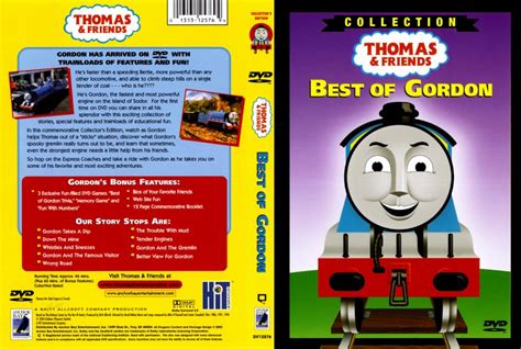 Thomas And Friends Best Of Gordon - TV DVD Scanned Covers - Thomas And ...