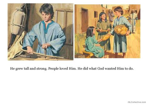 The Boy Jesus General Readin English Esl Powerpoints