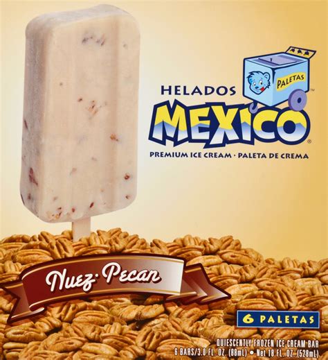 Helados Mexico Pecan Cream Ice Cream Bars Shipt