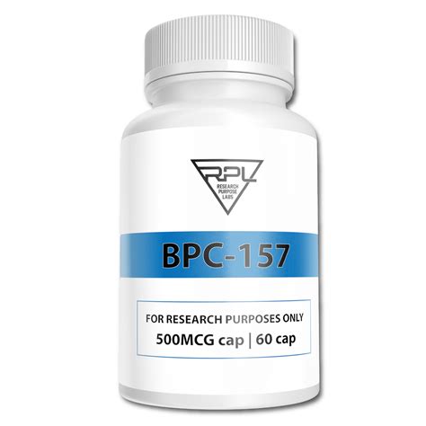 BPC-157 RESEARCH PEPTIDE 500MCG (30 OR 60 CAP) | RPL