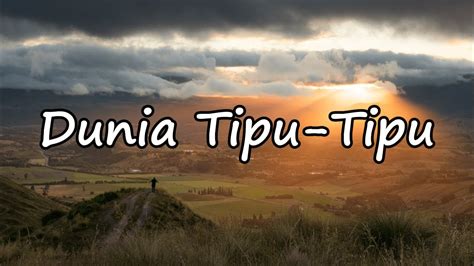 Dunia Tipu Tipu Yura Yunita Cover Lyrics Youtube