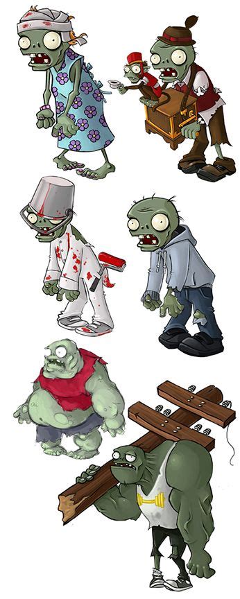 Rich Werner Original Artist For Plants Vs Zombies Plants Vs Zombies