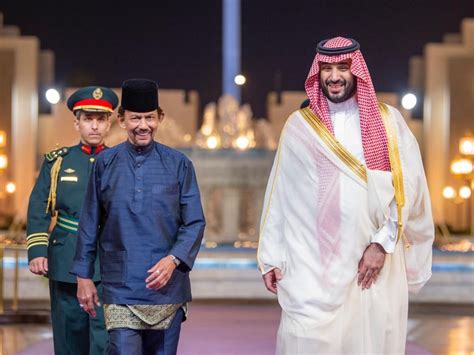 ولی عہد شہزادہ محمد بن سلمان سے سلطان برونائی کی ملاقات Urdu News