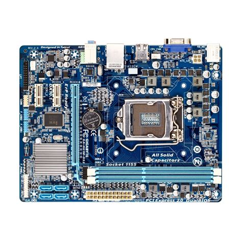 Mainboard GIGABYTE H61M DS2 2 0 Box RENEW VGA LAN 1000Mbps 2 Khe RAM