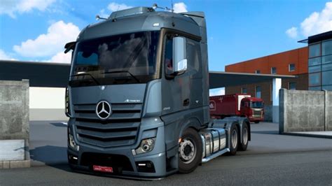 ets2 New Mercedes Actros 2022 1 45 v 1 1 Trucks Mercedes Mod für