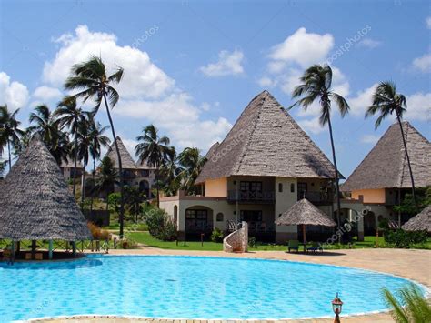 Beach Resort in Zanzibar — Stock Photo © johnnydevil #7574820