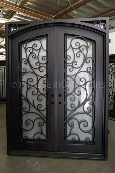 Milan Double Entry Iron Doors Precise Iron Doors