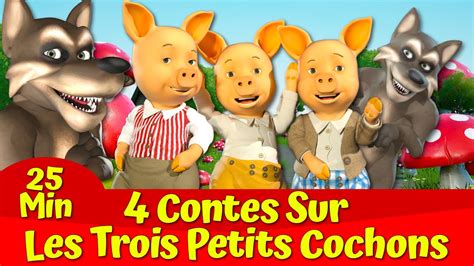 Les Trois Petits Cochons Et Le Grand M Chant Loup I Quatre Contes