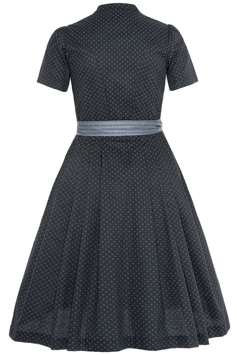 Dirndlkleid Waschdirndl Mit Rmeln Marine Midi Dirndl Dirndl Damen