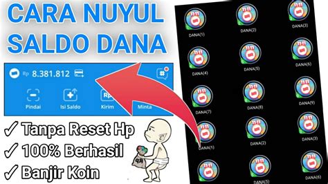 Cara Cepat Nuyul Aplikasi Penghasil Saldo Dana Terbaru Youtube